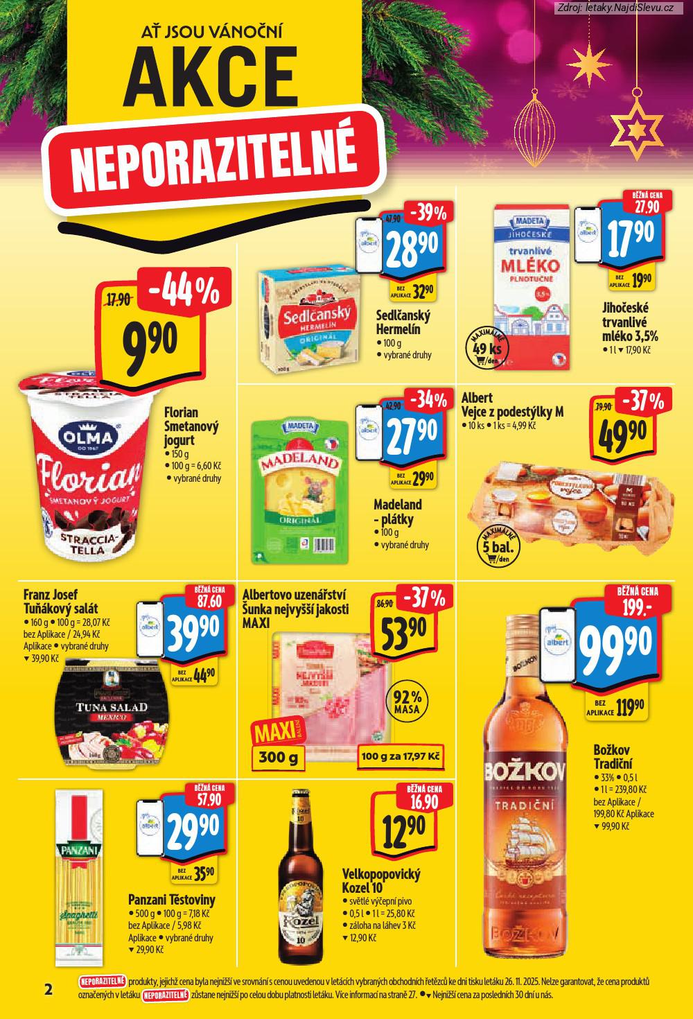 Let�k Albert hypermarket (3. 12. - 9. 12. 2025) - strana 6 z 52