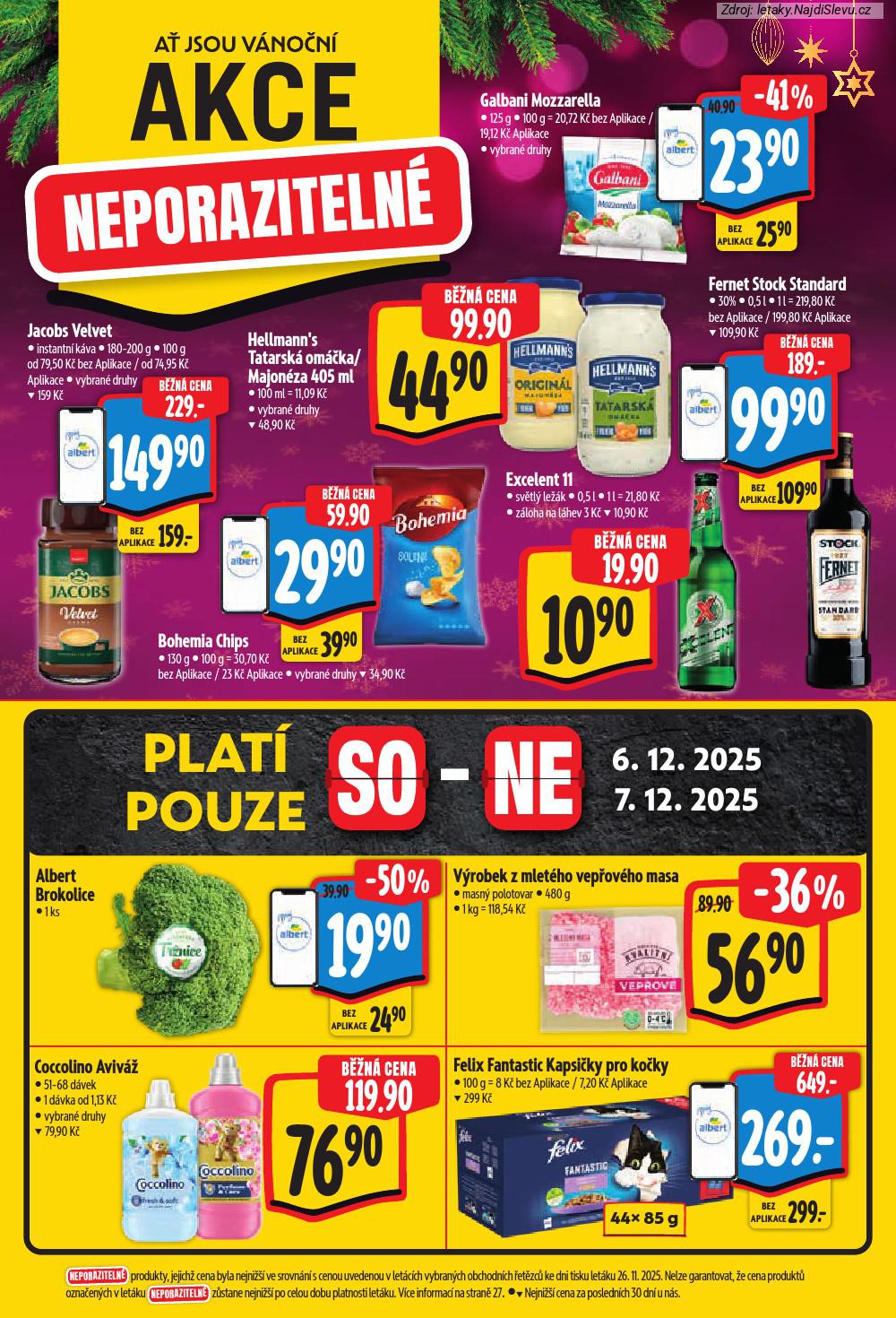Let�k Albert hypermarket (3. 12. - 9. 12. 2025) - strana 8 z 52