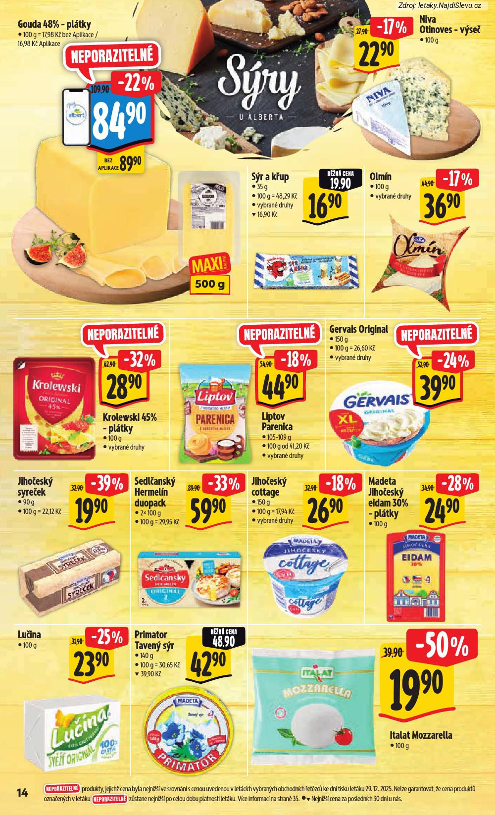 Strana 22 - let�k Albert hypermarket (7. 1. - 13. 1. 2026)