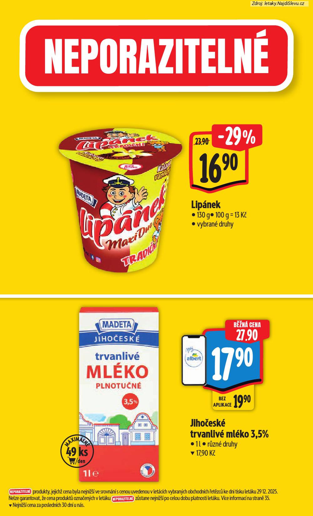 Let�k Albert hypermarket (7. 1. - 13. 1. 2026) - strana 4 z 52