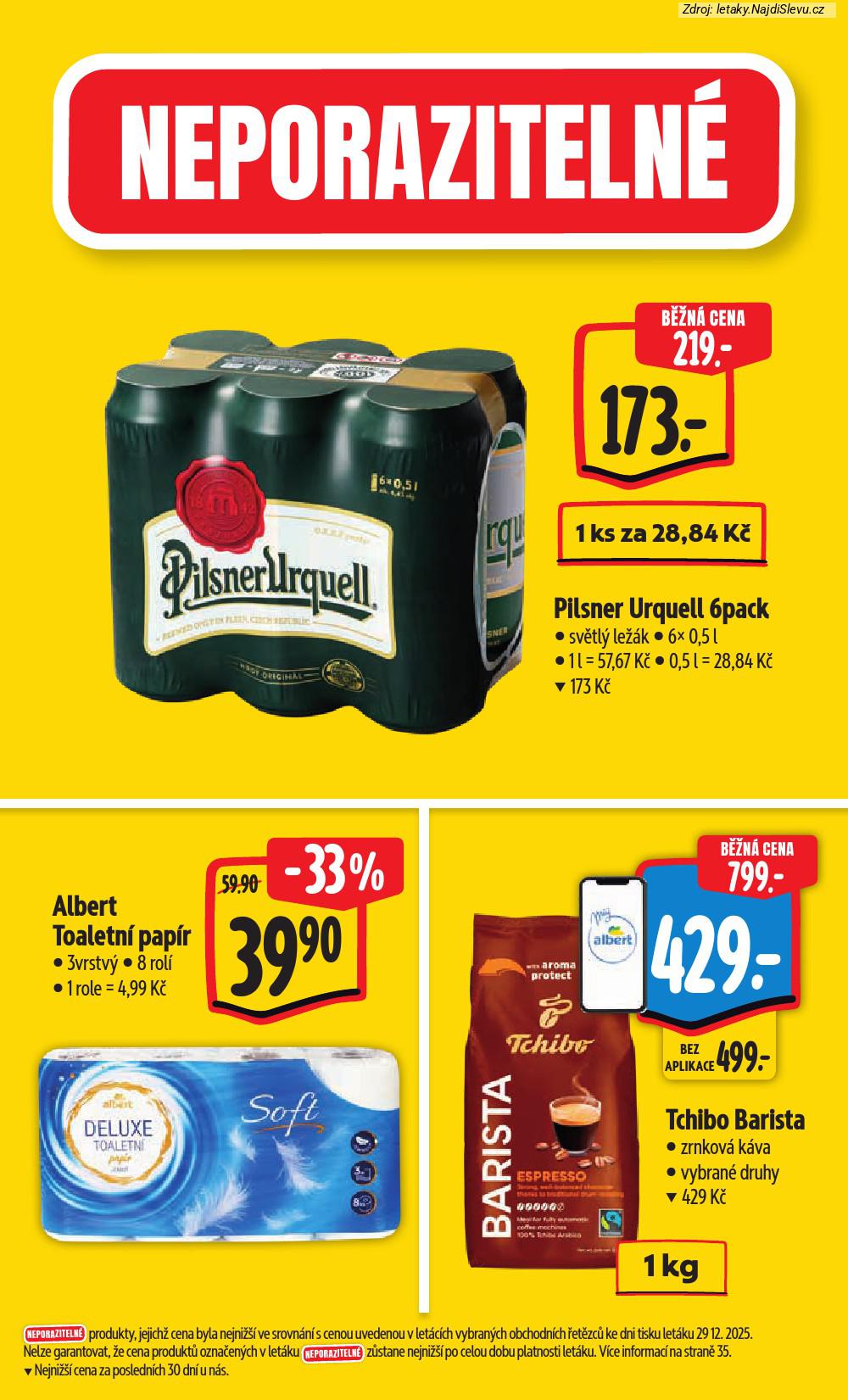 Let�k Albert hypermarket (7. 1. - 13. 1. 2026) - strana 5 z 52