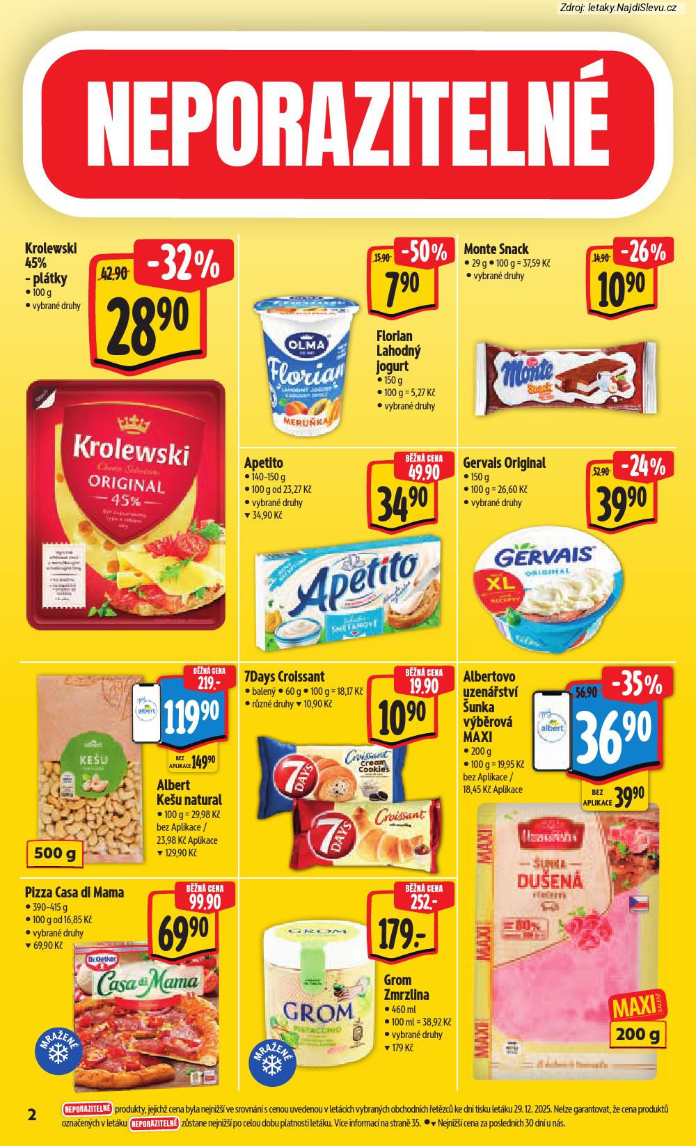Let�k Albert hypermarket (7. 1. - 13. 1. 2026) - strana 6 z 52