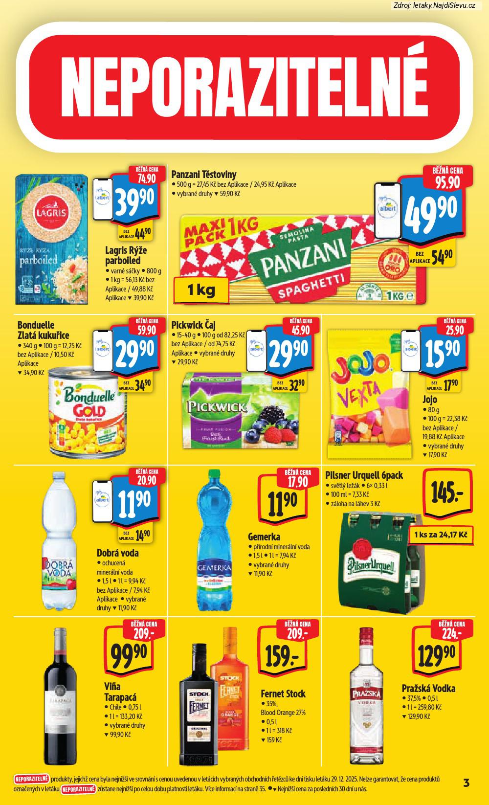 Let�k Albert hypermarket (7. 1. - 13. 1. 2026) - strana 7 z 52