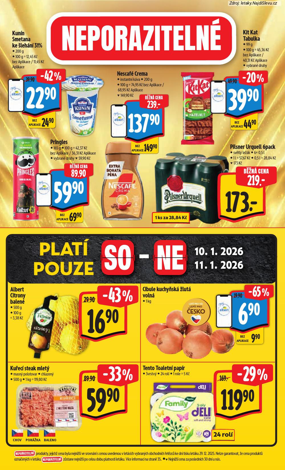 Let�k Albert hypermarket (7. 1. - 13. 1. 2026) - strana 9 z 52