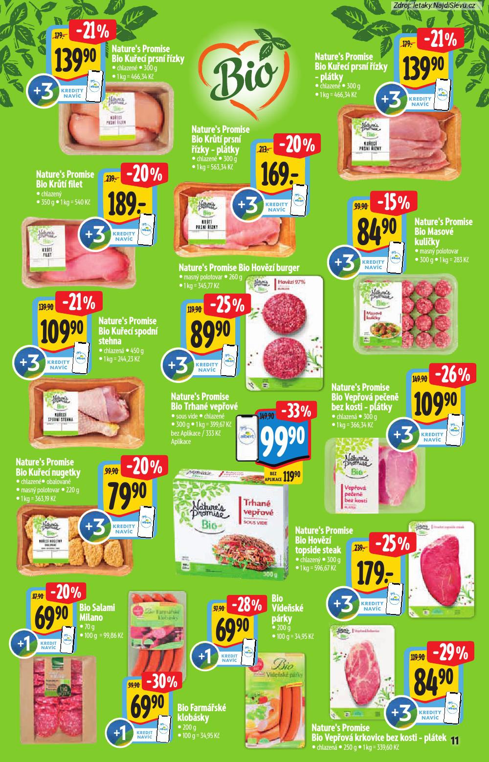 Let�k Albert hypermarket  Katalog BIO (14. 1. - 10. 2. 2026) - str. 11