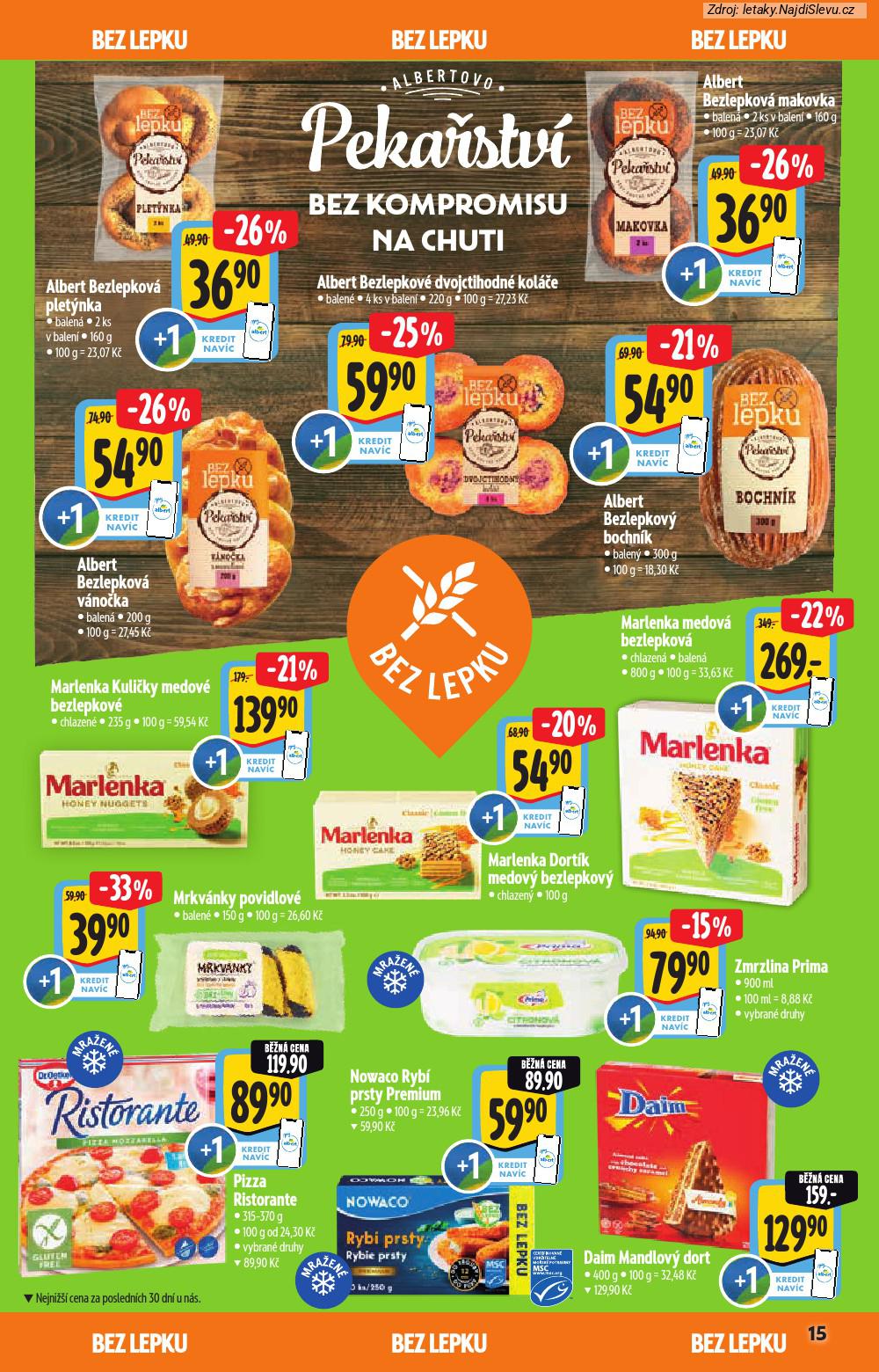 Let�k Albert hypermarket  Katalog BIO (14. 1. - 10. 2. 2026) - str. 15