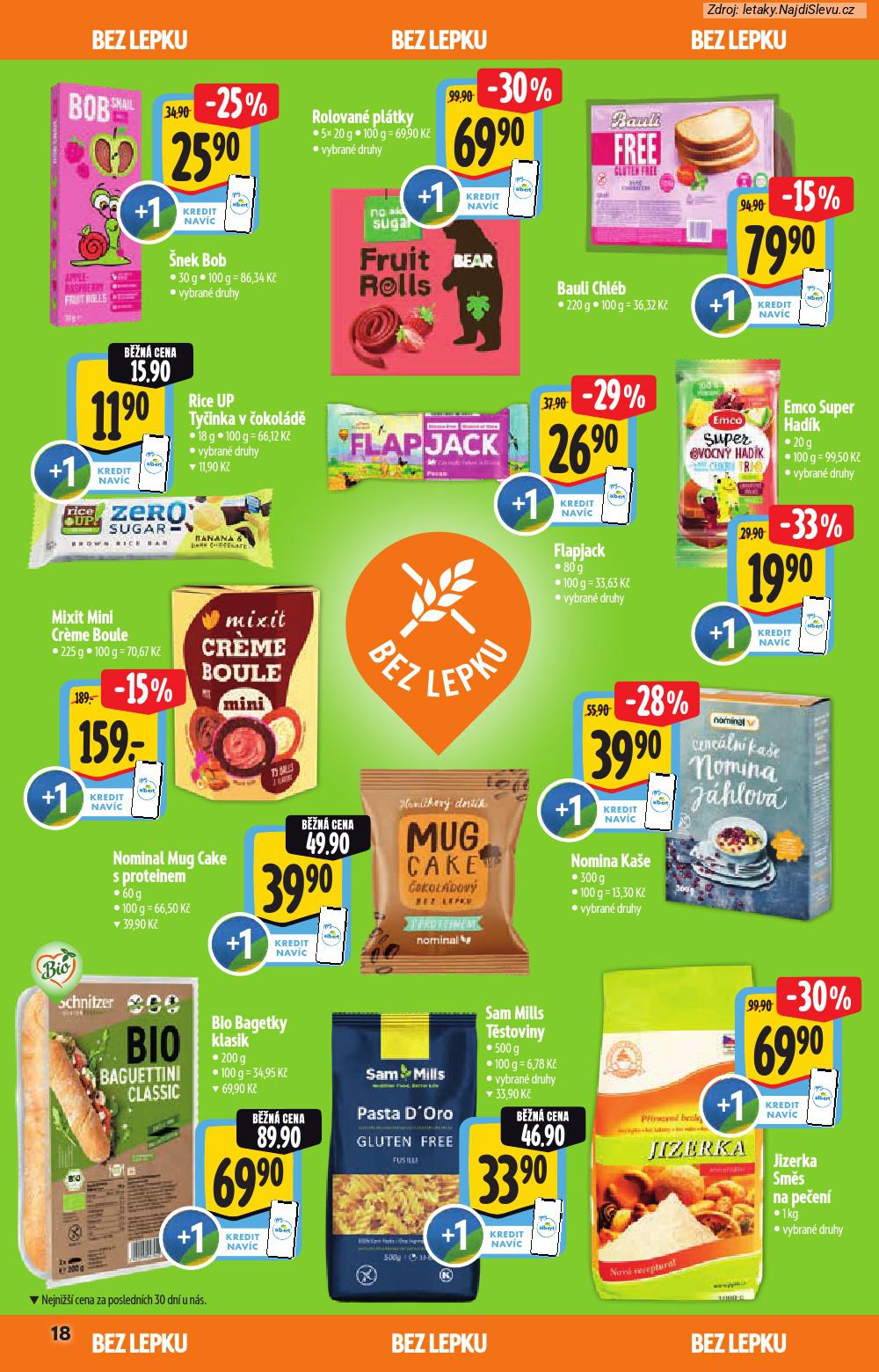 Let�k Albert hypermarket  Katalog BIO (14. 1. - 10. 2. 2026) - str. 18