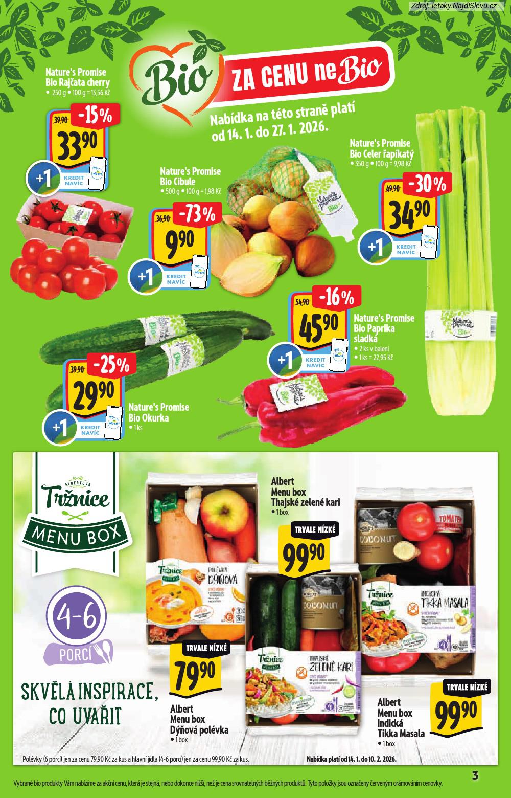 Strana 3 - let�k Albert hypermarket (14. 1. - 10. 2. 2026)