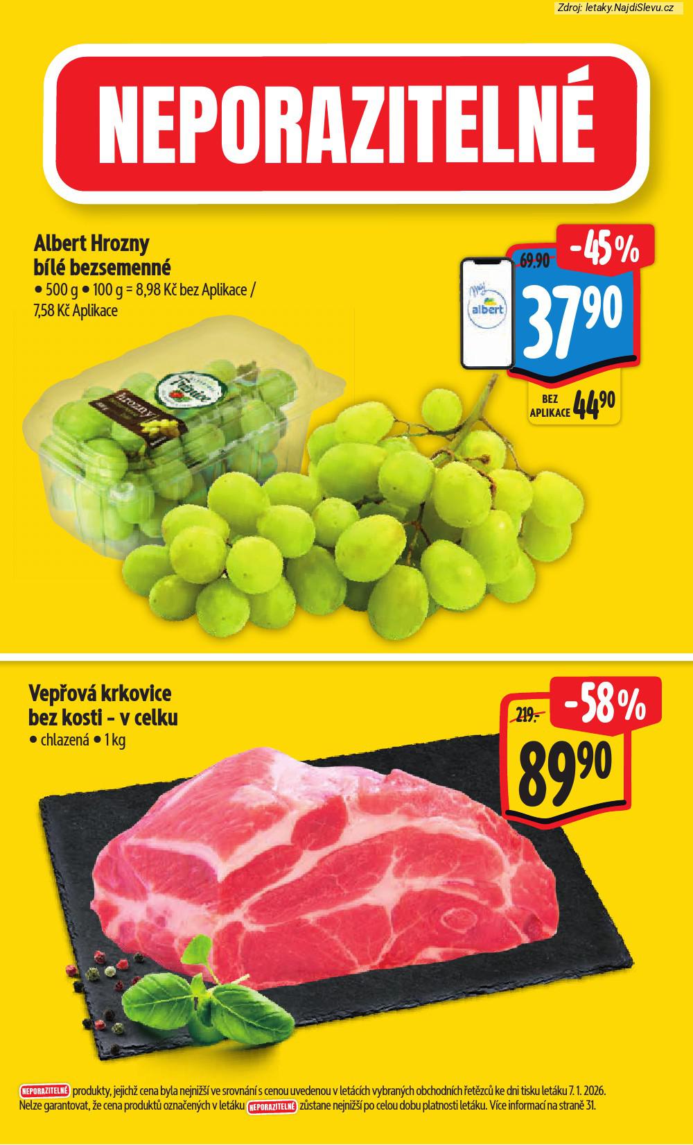 Strana 2 - let�k Albert hypermarket (14. 1. - 20. 1. 2026)