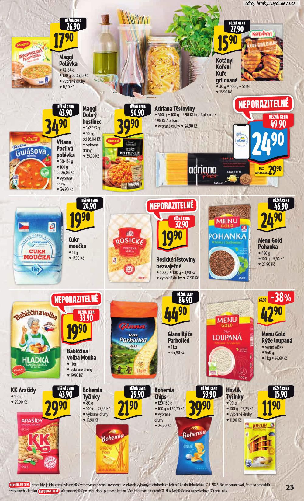 Strana 30 - let�k Albert hypermarket (14. 1. - 20. 1. 2026)