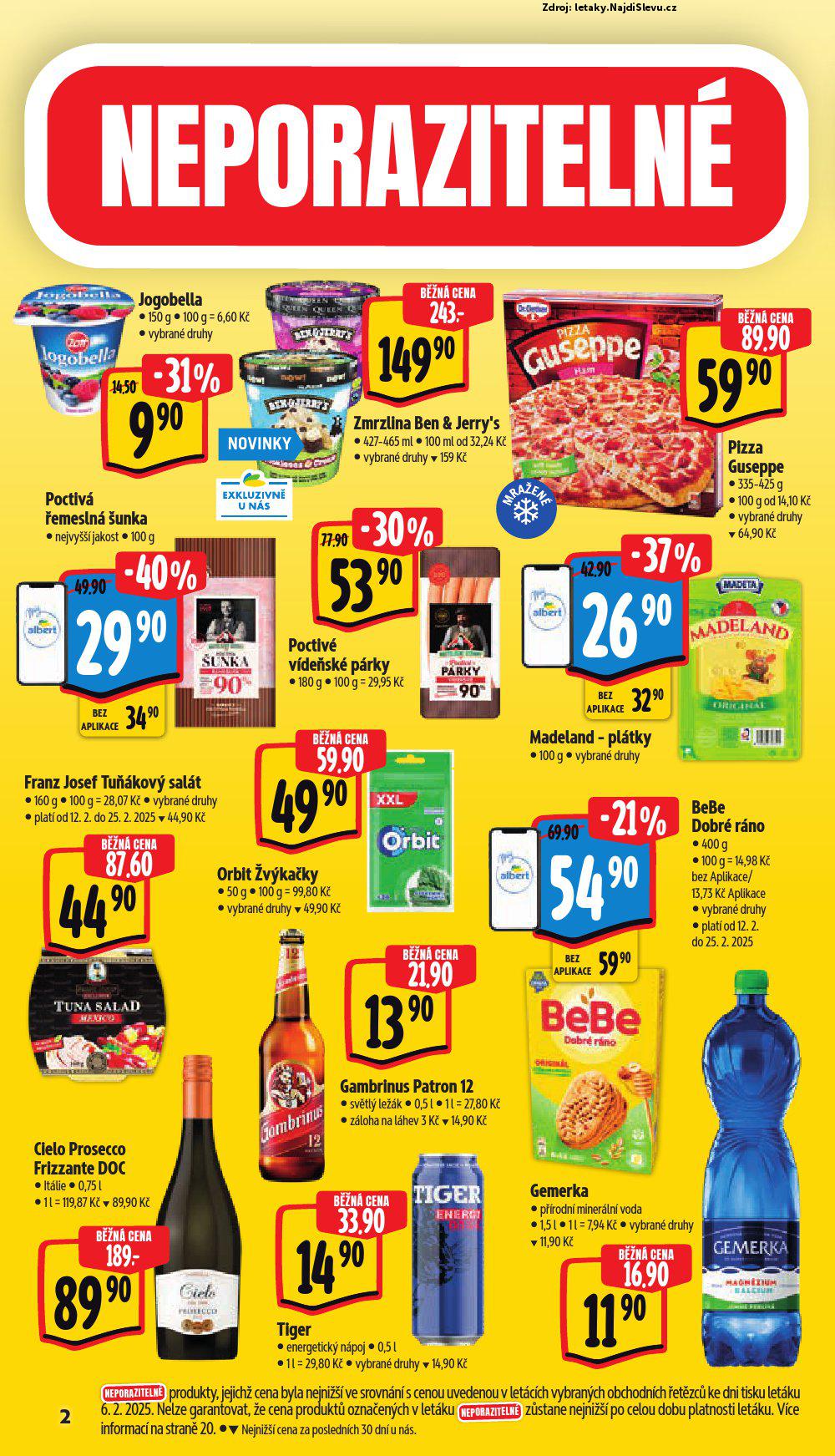 Strana 6 - letk Albert supermarket (12. 2. - 18. 2. 2025)