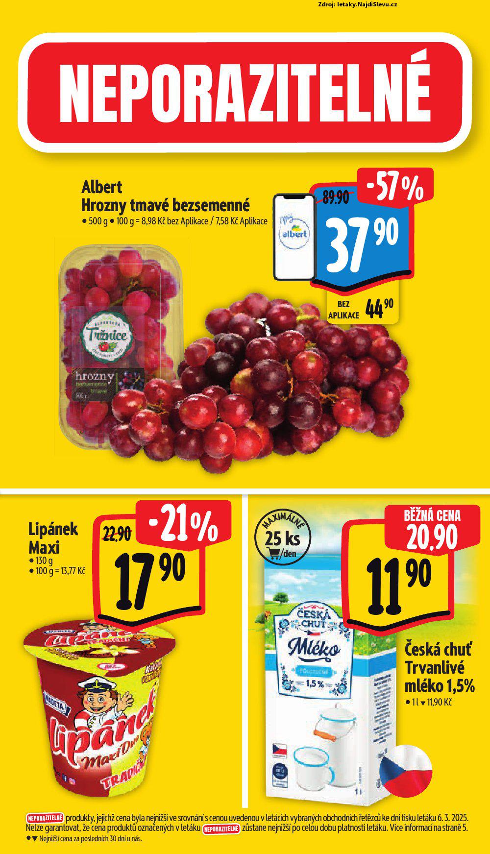 Strana 3 - letk Albert supermarket (12. 3. - 18. 3. 2025)