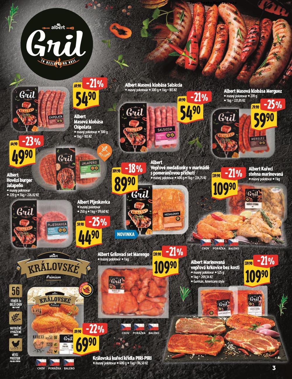 Strana 3 - leták Albert supermarket (9. 4. - 20. 4. 2025)