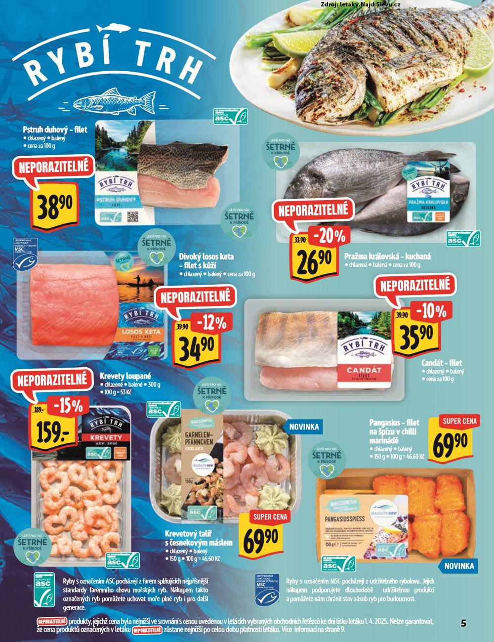 Strana 5 - leták Albert supermarket (9. 4. - 20. 4. 2025)