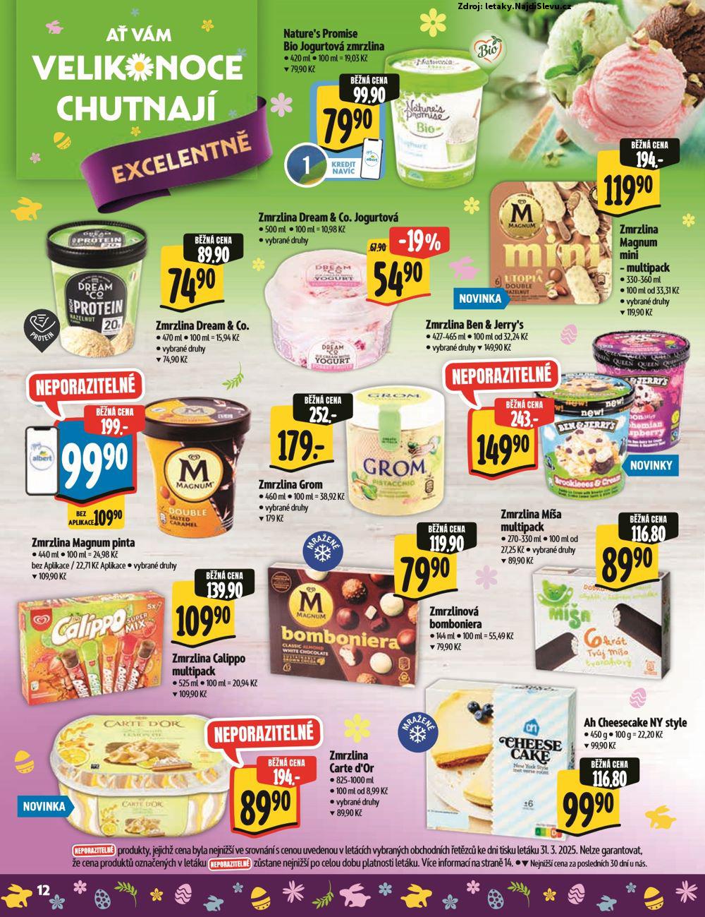 Strana 12 - leták Albert supermarket (9. 4. - 20. 4. 2025)