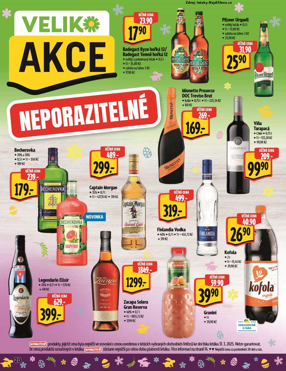 Strana 20 - leták Albert supermarket (9. 4. - 20. 4. 2025)