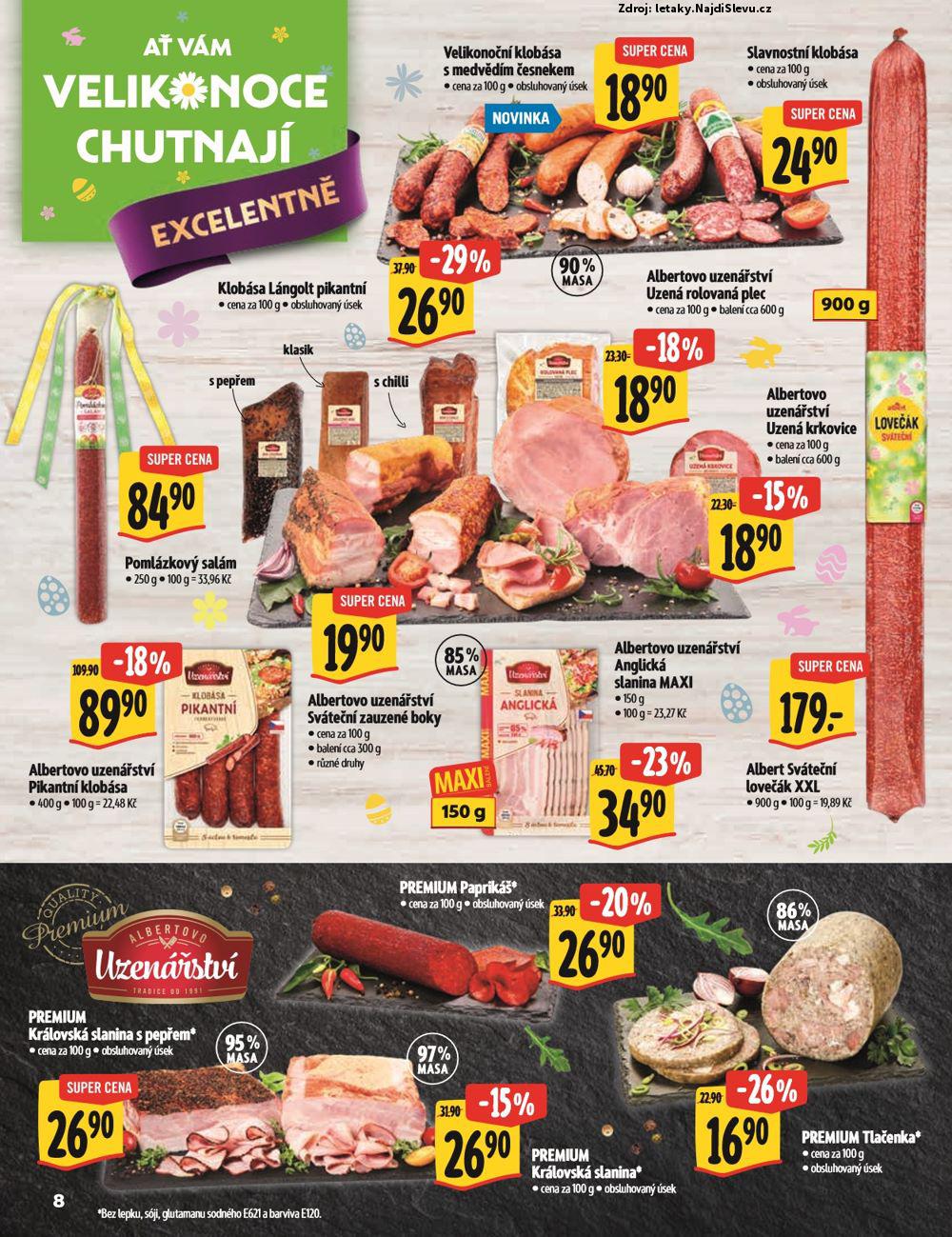Strana 8 - leták Albert supermarket (9. 4. - 20. 4. 2025)