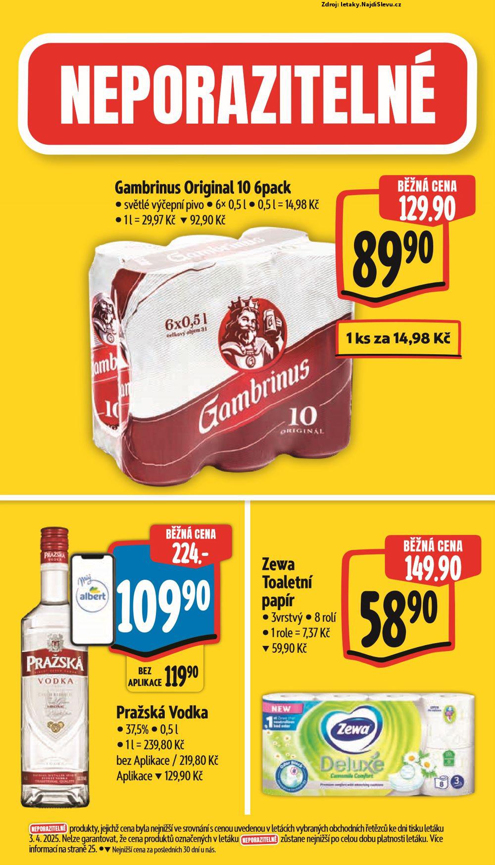 Strana 5 - letk Albert supermarket (9. 4. - 15. 4. 2025)