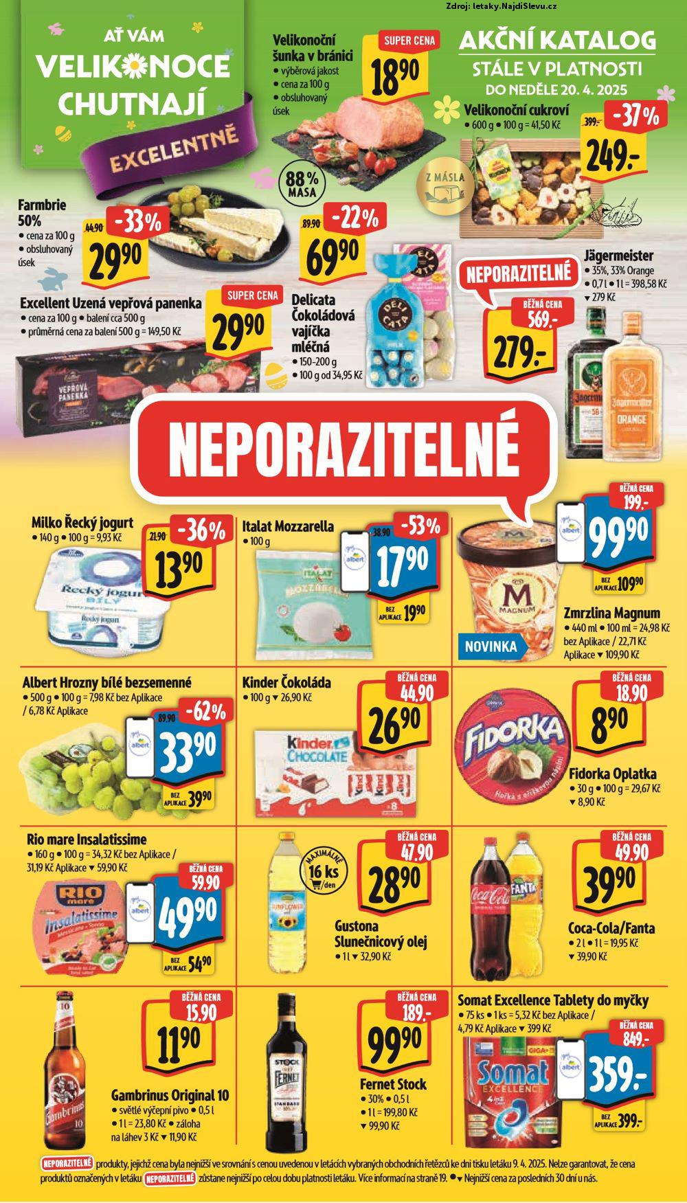 Strana 7 - leták Albert supermarket (16. 4. - 20. 4. 2025)