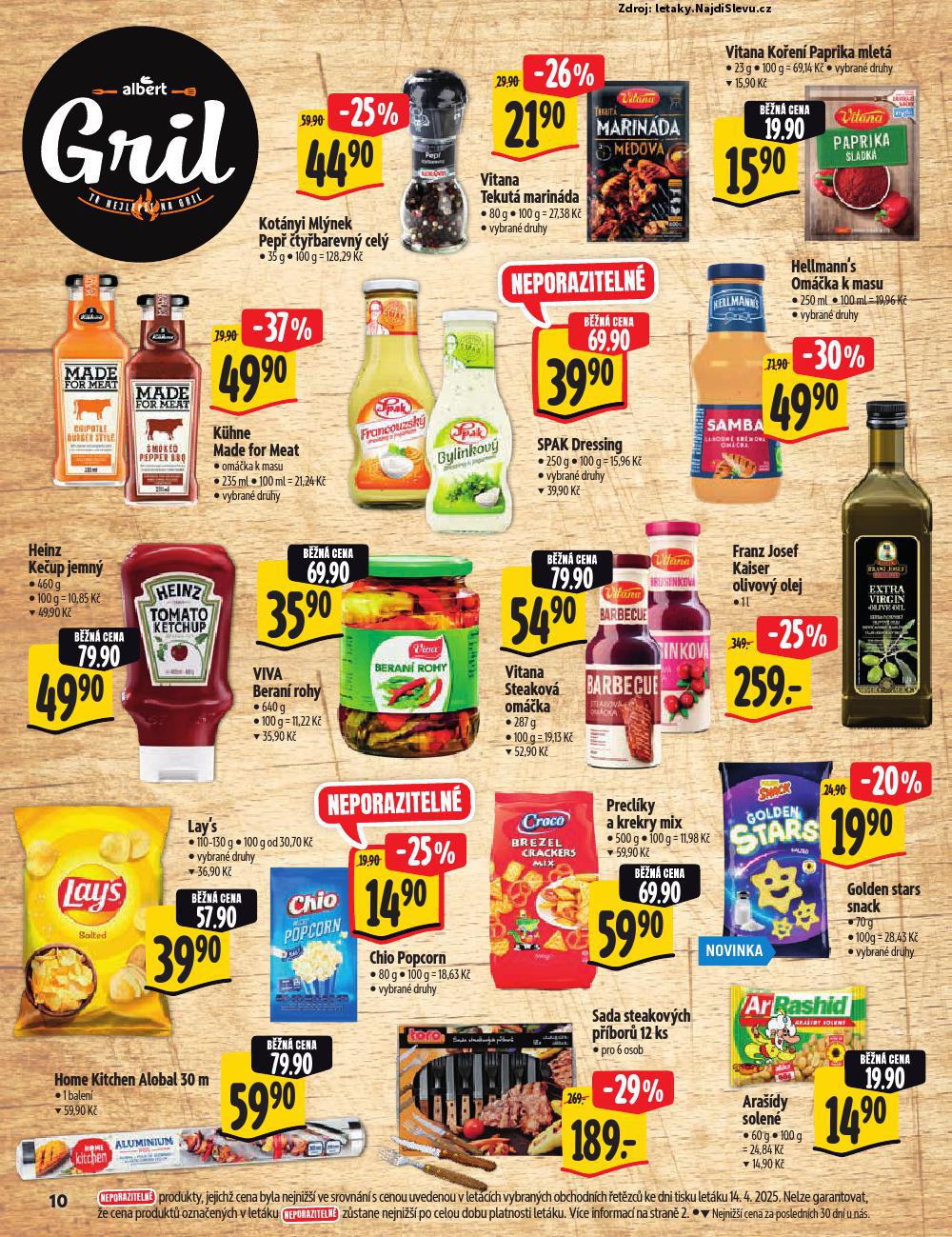 Strana 10 - letk Albert supermarket (22. 4. - 4. 5. 2025)