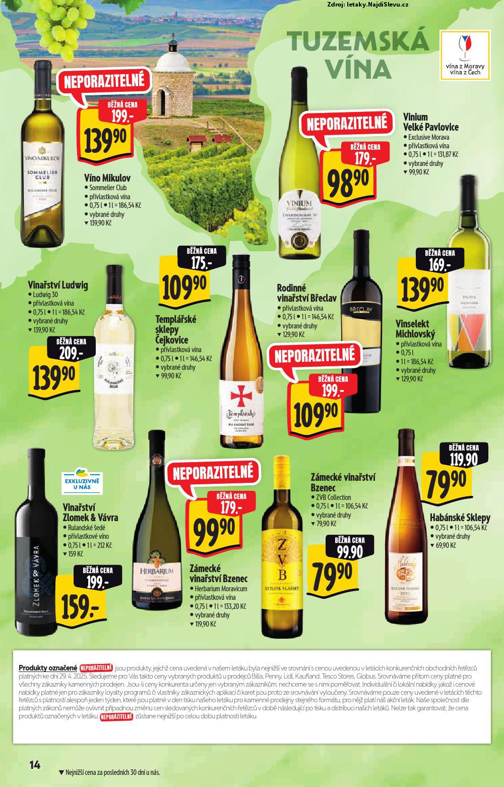 Strana 14 - letk Albert supermarket (5. 5. - 20. 5. 2025)