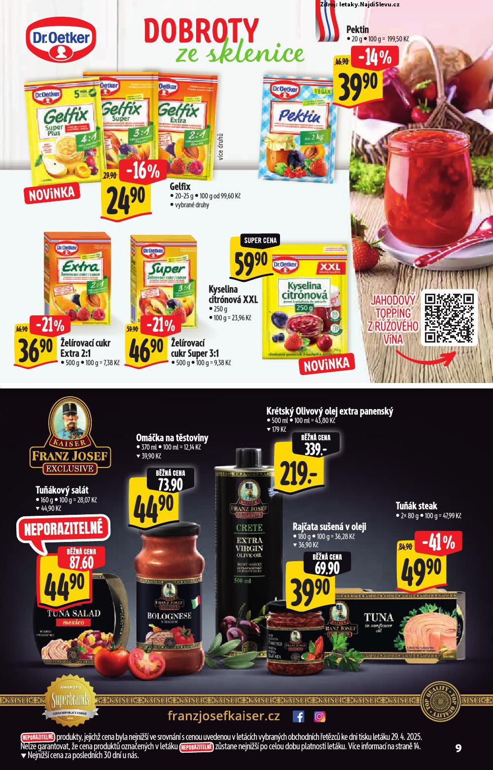 Strana 9 - letk Albert supermarket (5. 5. - 20. 5. 2025)