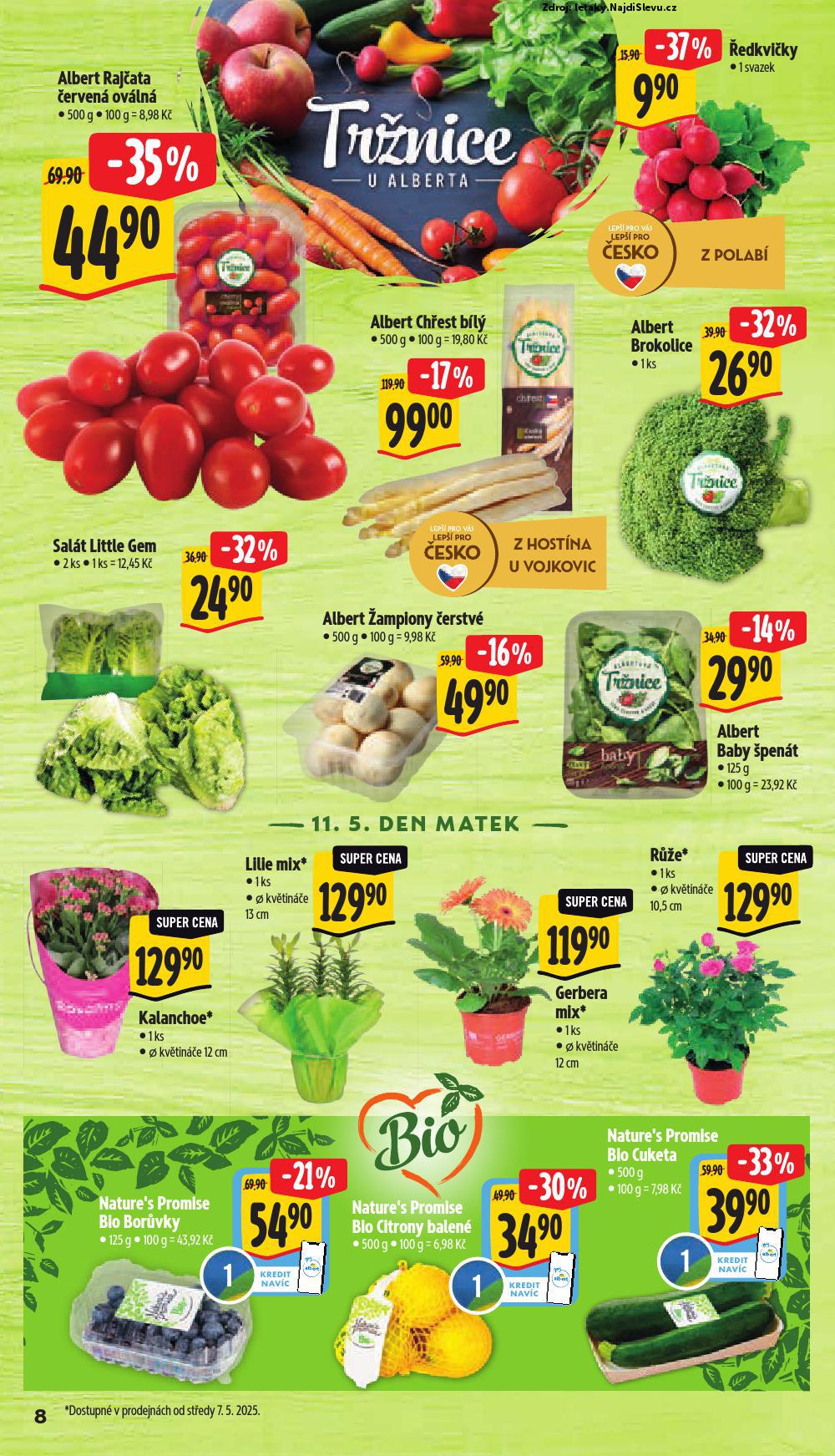 Strana 13 - letk Albert supermarket (5. 5. - 13. 5. 2025)