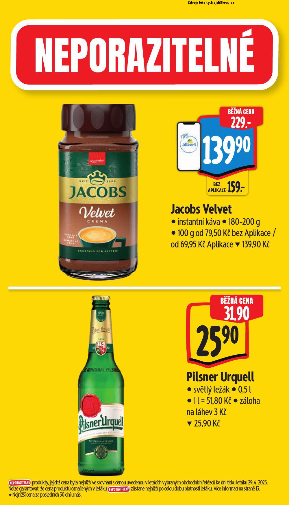 Strana 4 - letk Albert supermarket (5. 5. - 13. 5. 2025)
