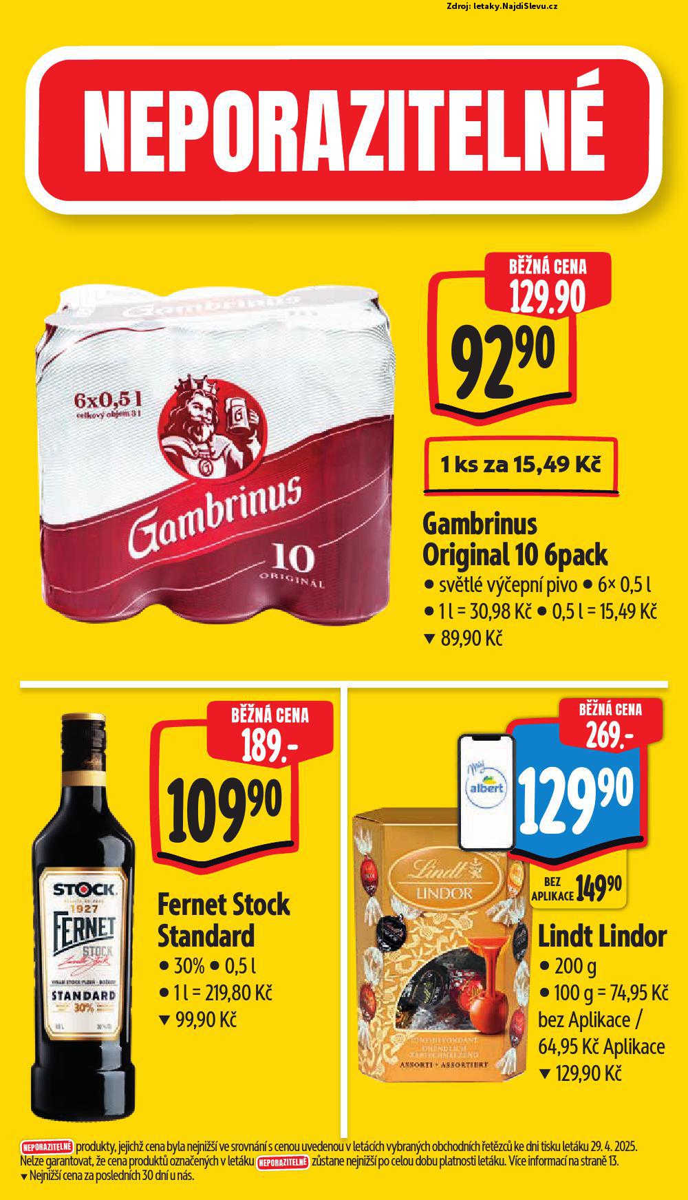 Strana 5 - letk Albert supermarket (5. 5. - 13. 5. 2025)