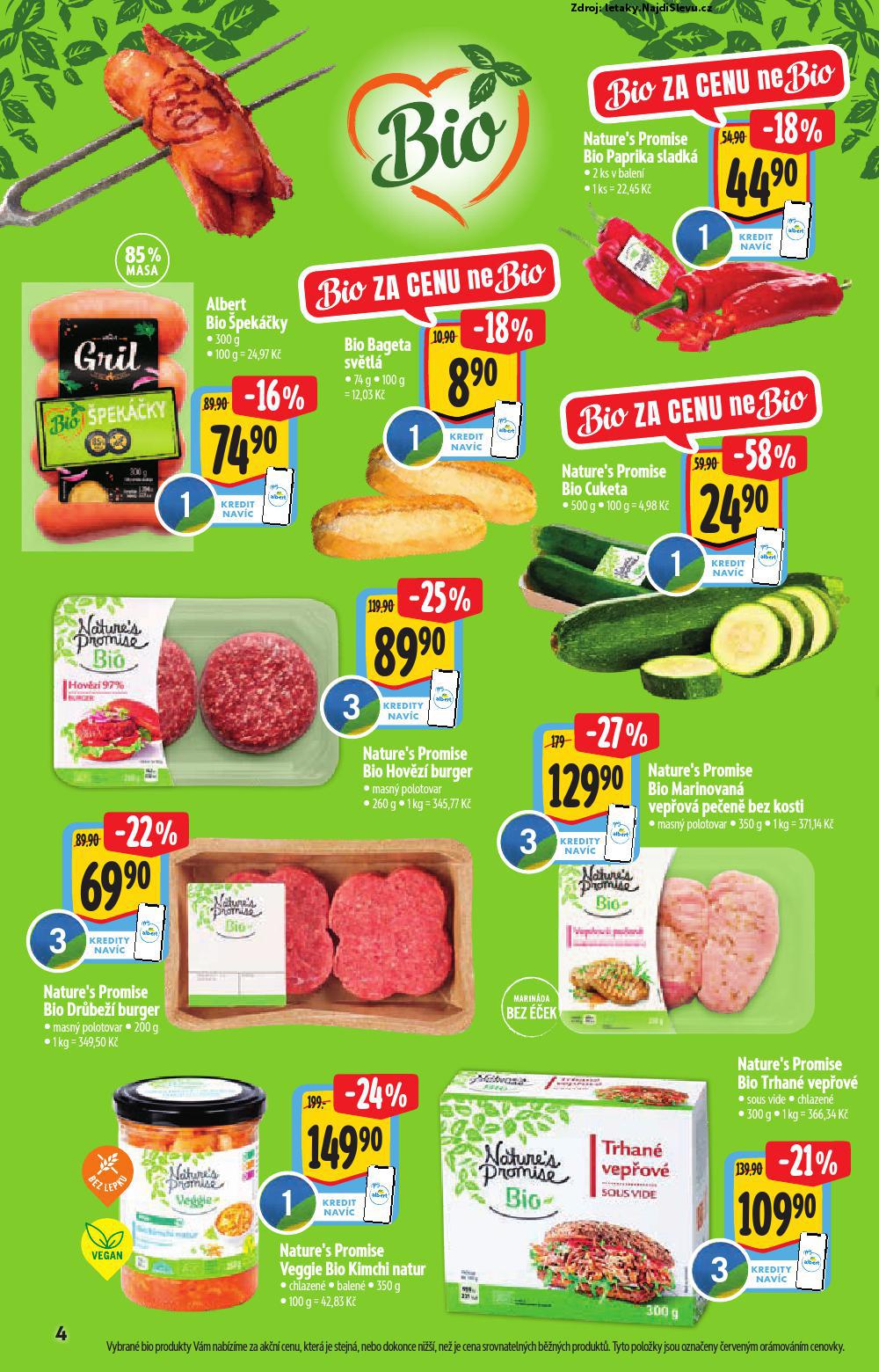 Strana 4 - leták Albert supermarket (4. 6. - 17. 6. 2025)