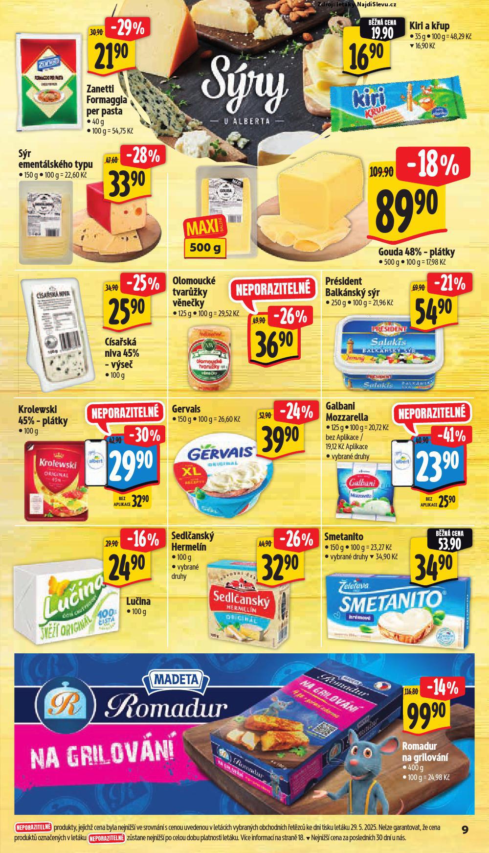 Strana 16 - leták Albert supermarket (4. 6. - 10. 6. 2025)