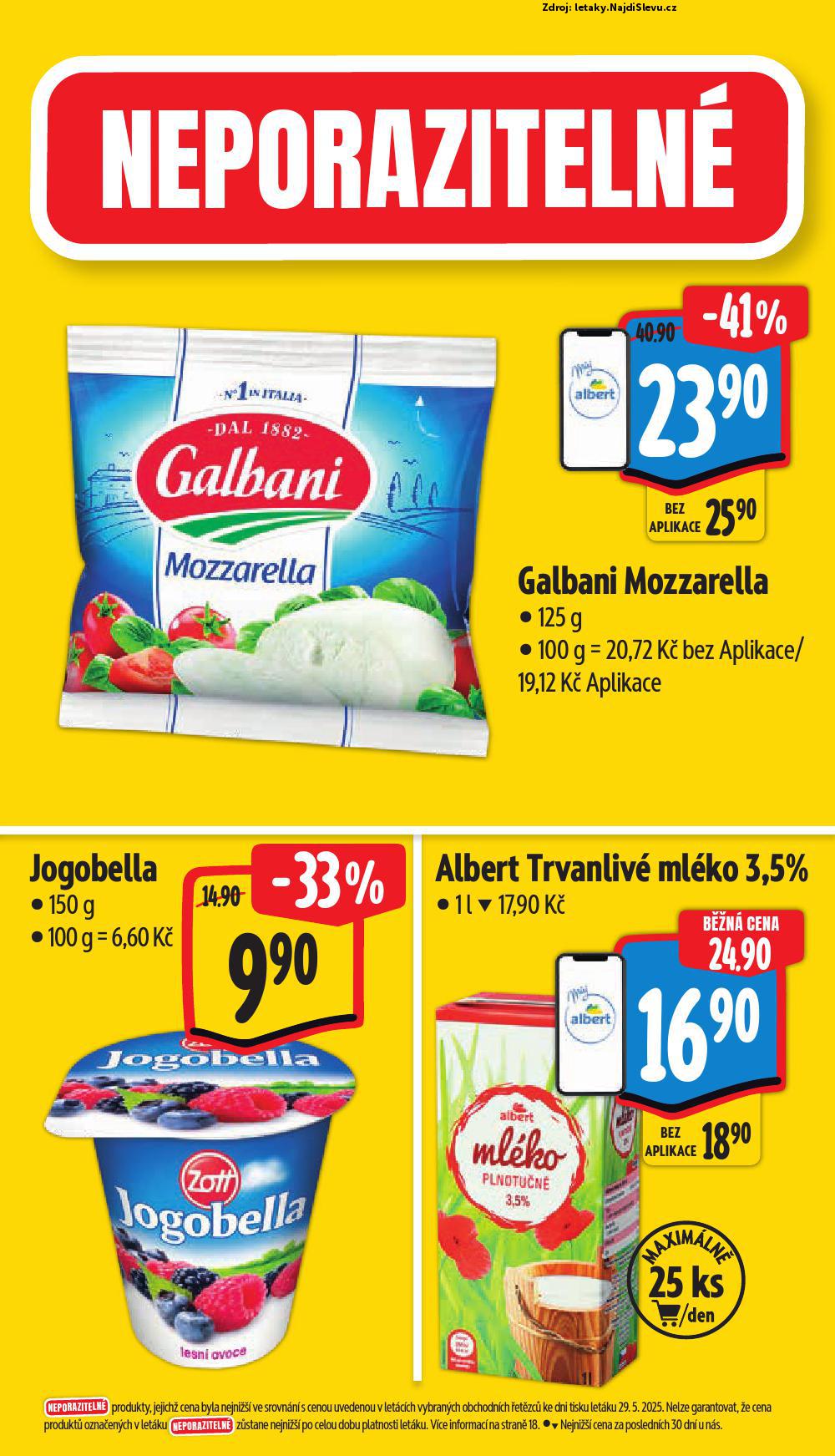 Strana 3 - letk Albert supermarket (4. 6. - 10. 6. 2025)