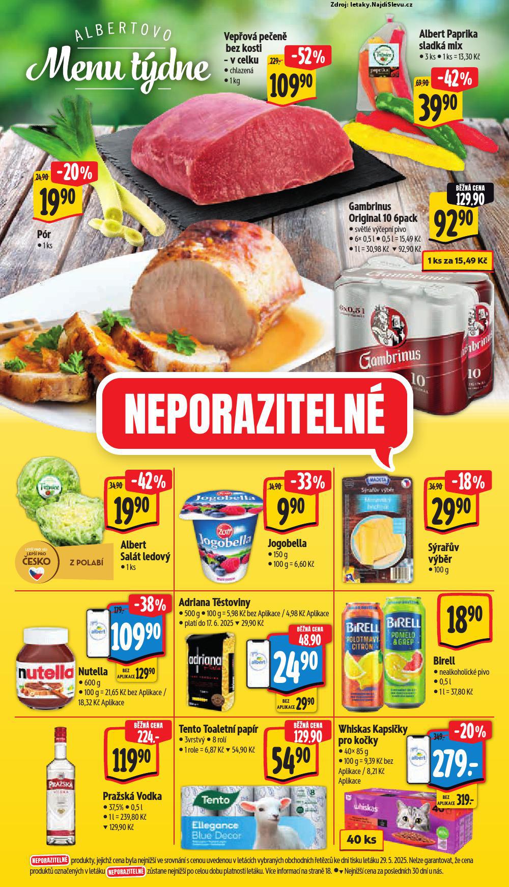 Strana 6 - leták Albert supermarket (4. 6. - 10. 6. 2025)