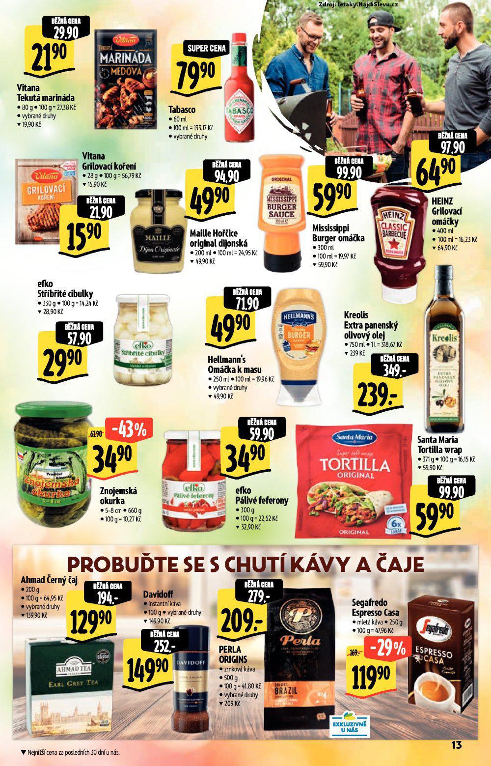 Strana 13 - leták Albert supermarket (2. 7. - 15. 7. 2025)