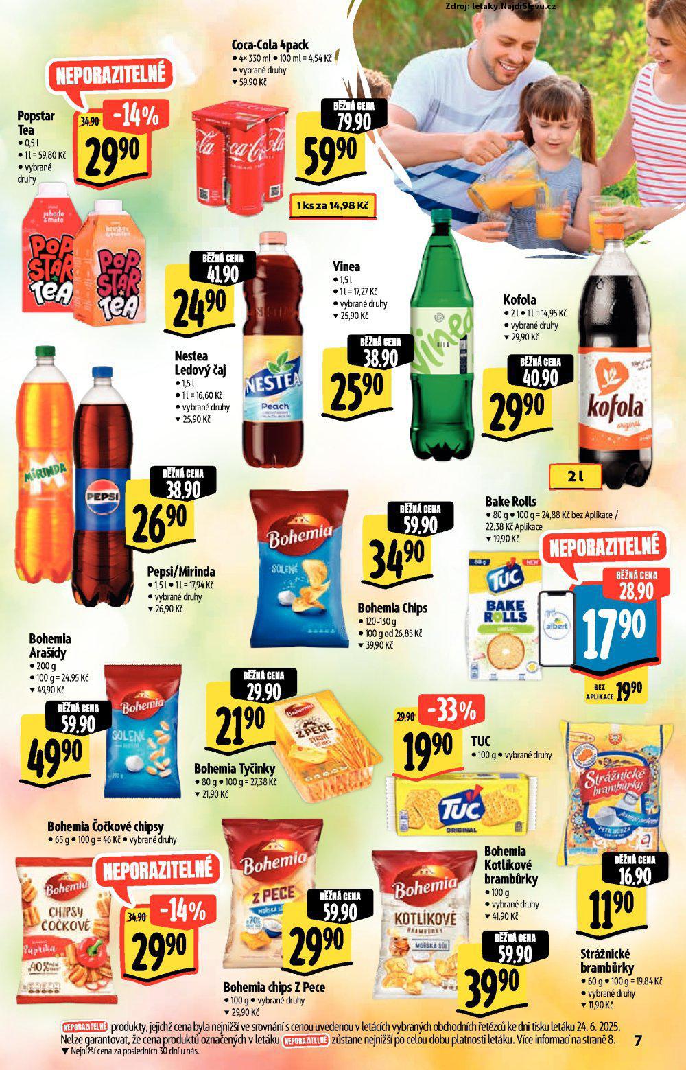 Strana 7 - leták Albert supermarket (2. 7. - 15. 7. 2025)