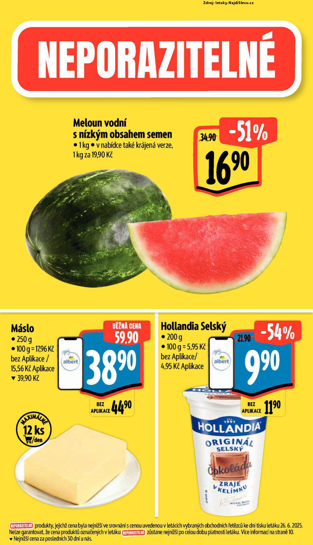 Strana 3 - letk Albert supermarket (2. 7. - 8. 7. 2025)