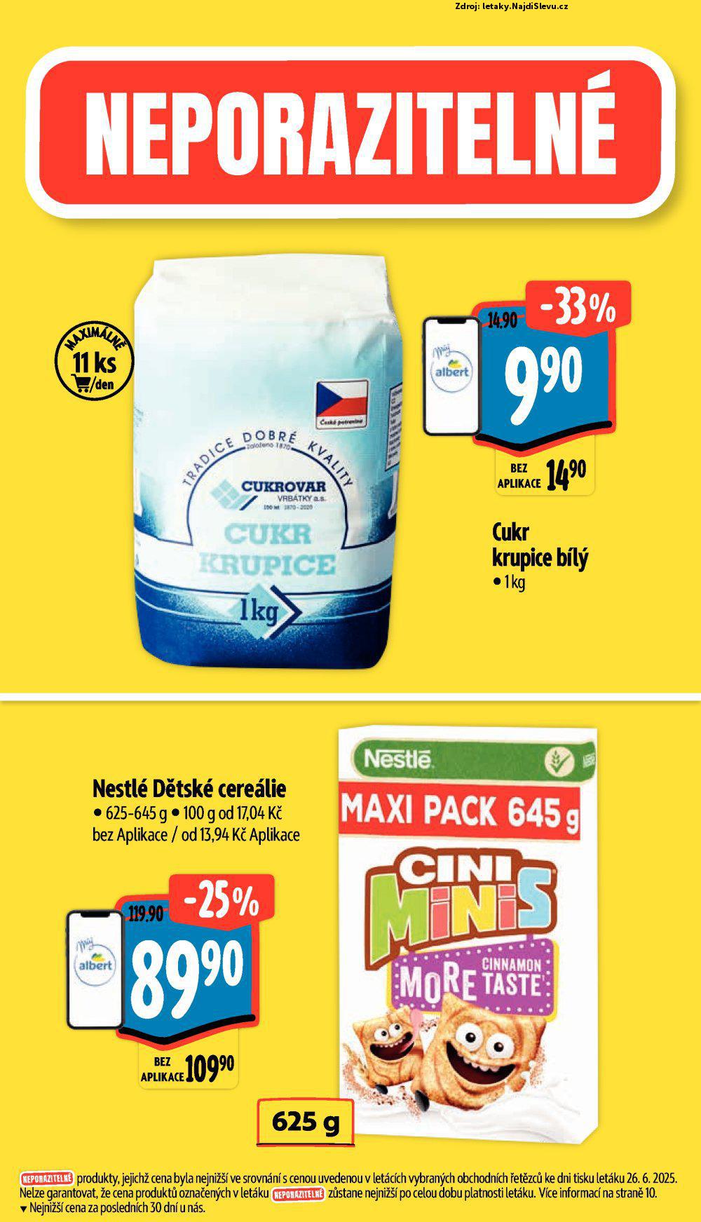 Strana 4 - letk Albert supermarket (2. 7. - 8. 7. 2025)