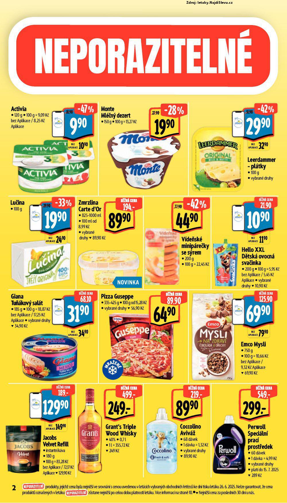 Strana 6 - leták Albert supermarket (2. 7. - 8. 7. 2025)