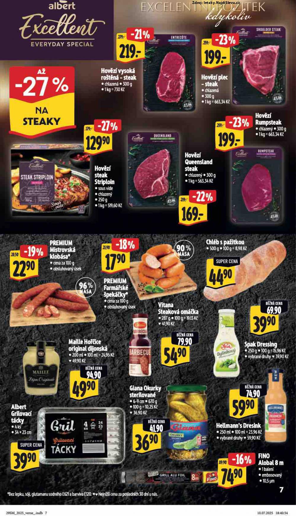 Strana 13 - letk Albert supermarket (16. 7. - 22. 7. 2025)