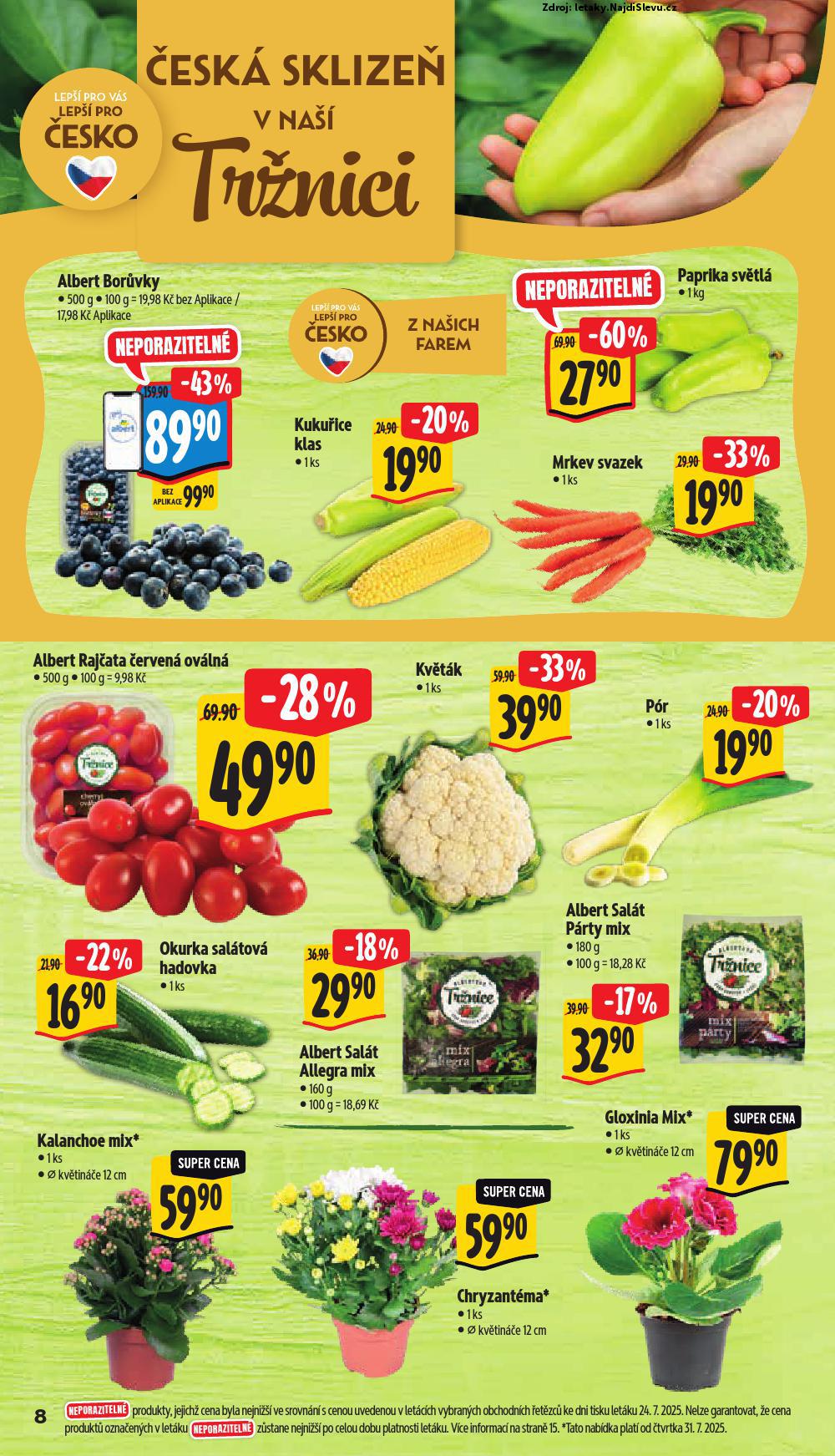 Strana 13 - letk Albert supermarket (30. 7. - 5. 8. 2025)
