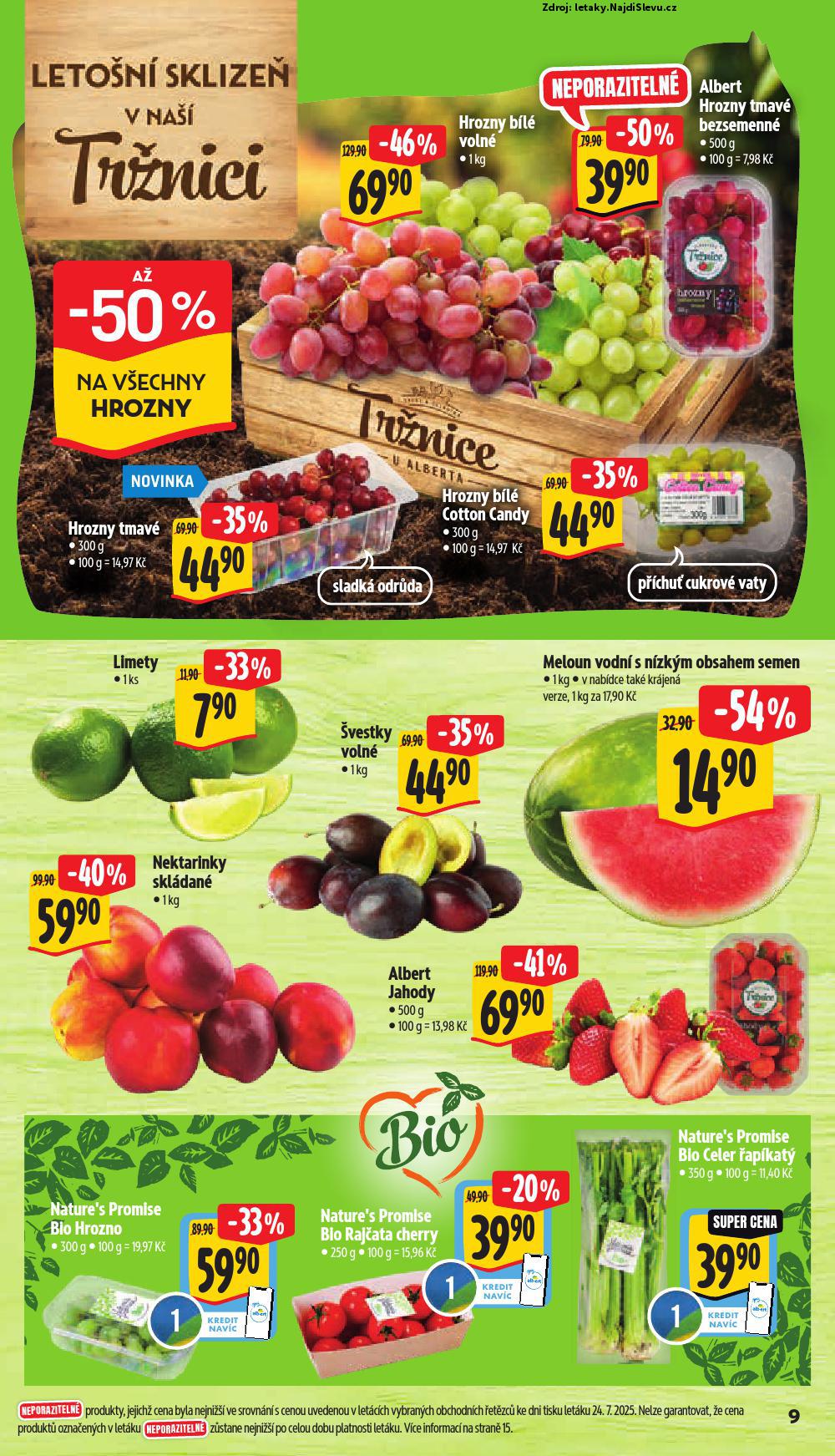 Strana 14 - letk Albert supermarket (30. 7. - 5. 8. 2025)