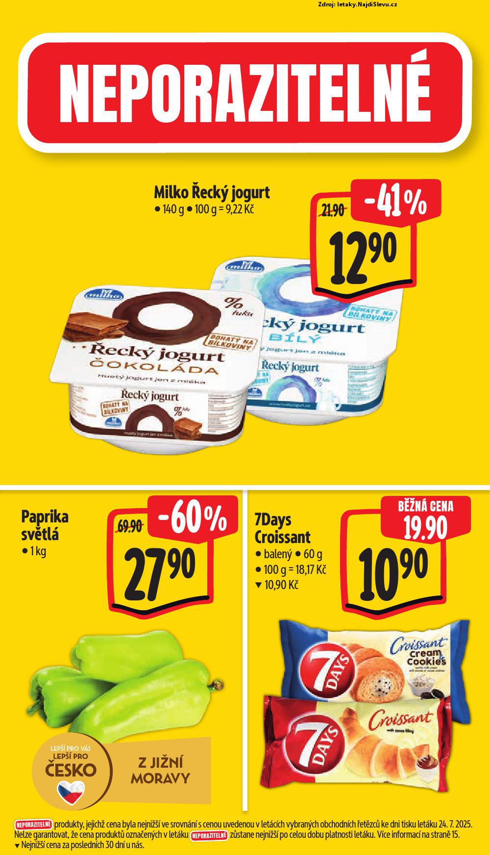 Strana 3 - letk Albert supermarket (30. 7. - 5. 8. 2025)