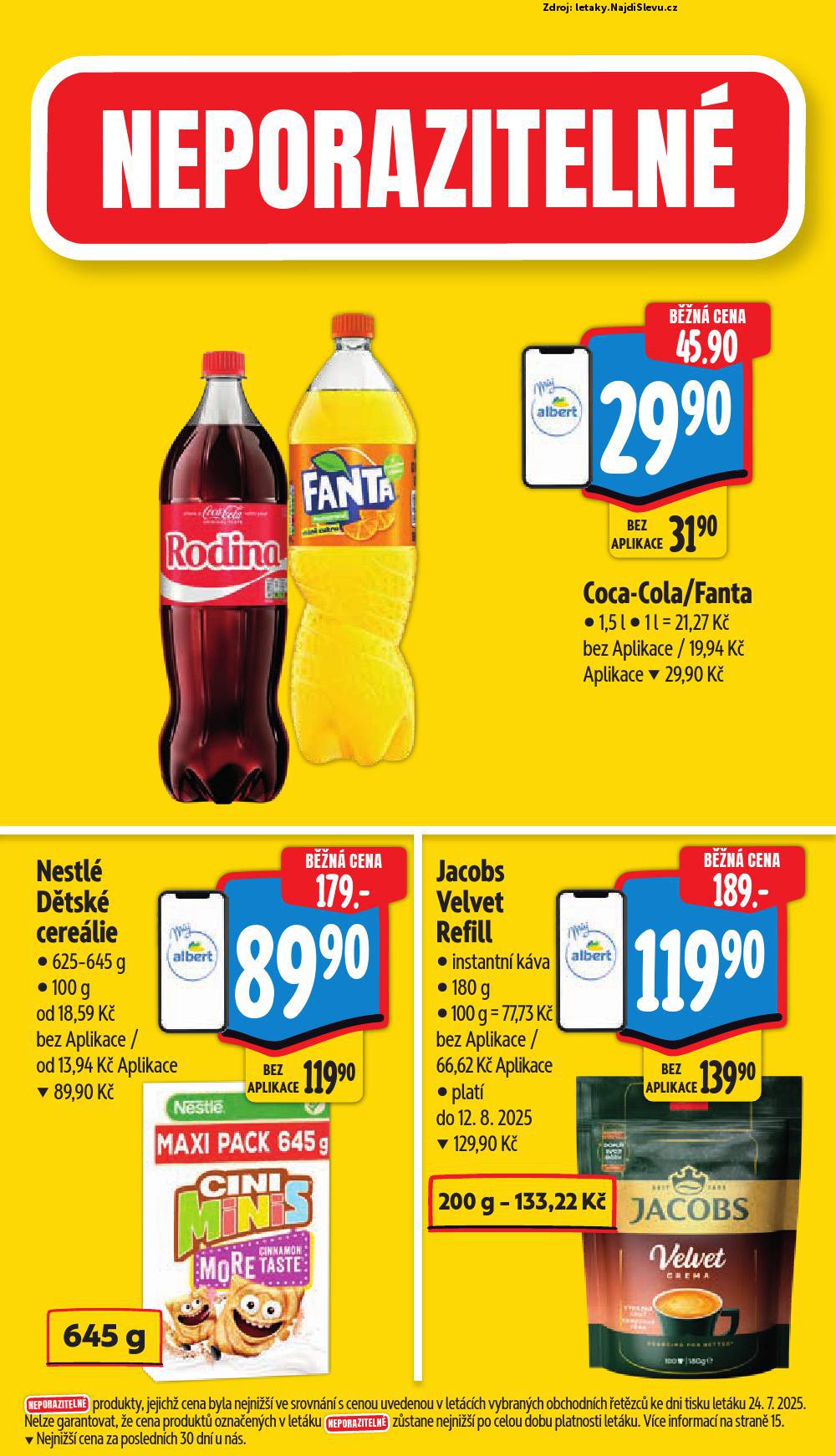 Strana 5 - letk Albert supermarket (30. 7. - 5. 8. 2025)
