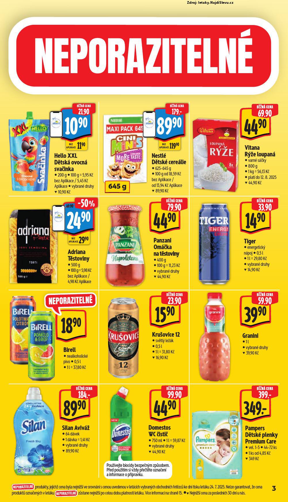 Strana 7 - letk Albert supermarket (30. 7. - 5. 8. 2025)