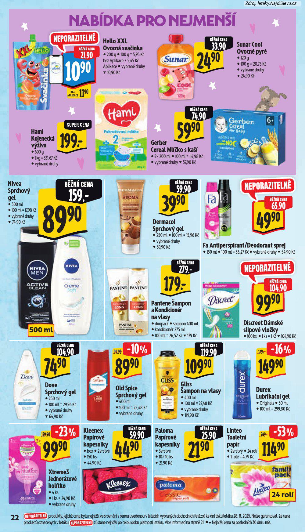 Strana 30 - leták Albert supermarket (3. 9. - 9. 9. 2025)