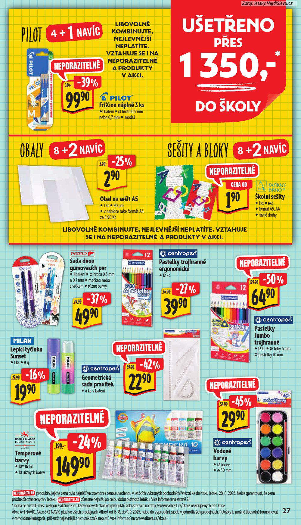 Strana 35 - let�k Albert supermarket (3. 9. - 9. 9. 2025)