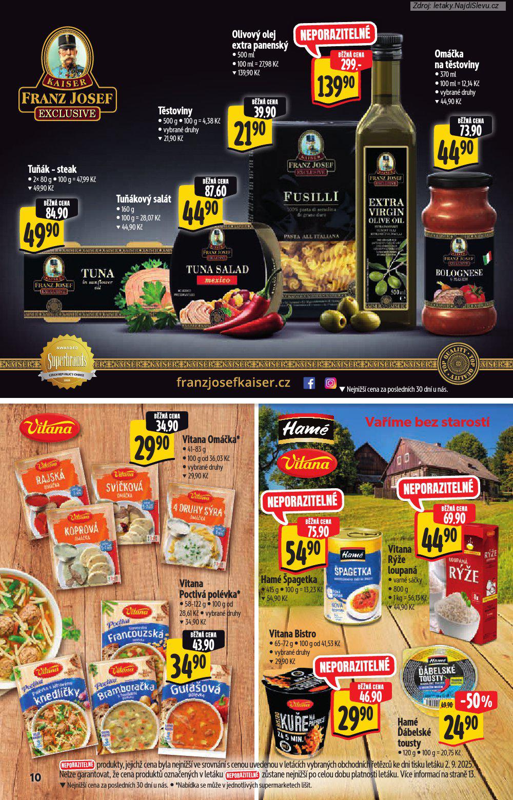 Letk Albert supermarket (10. 9. - 23. 9. 2025) - strana 10 z 25