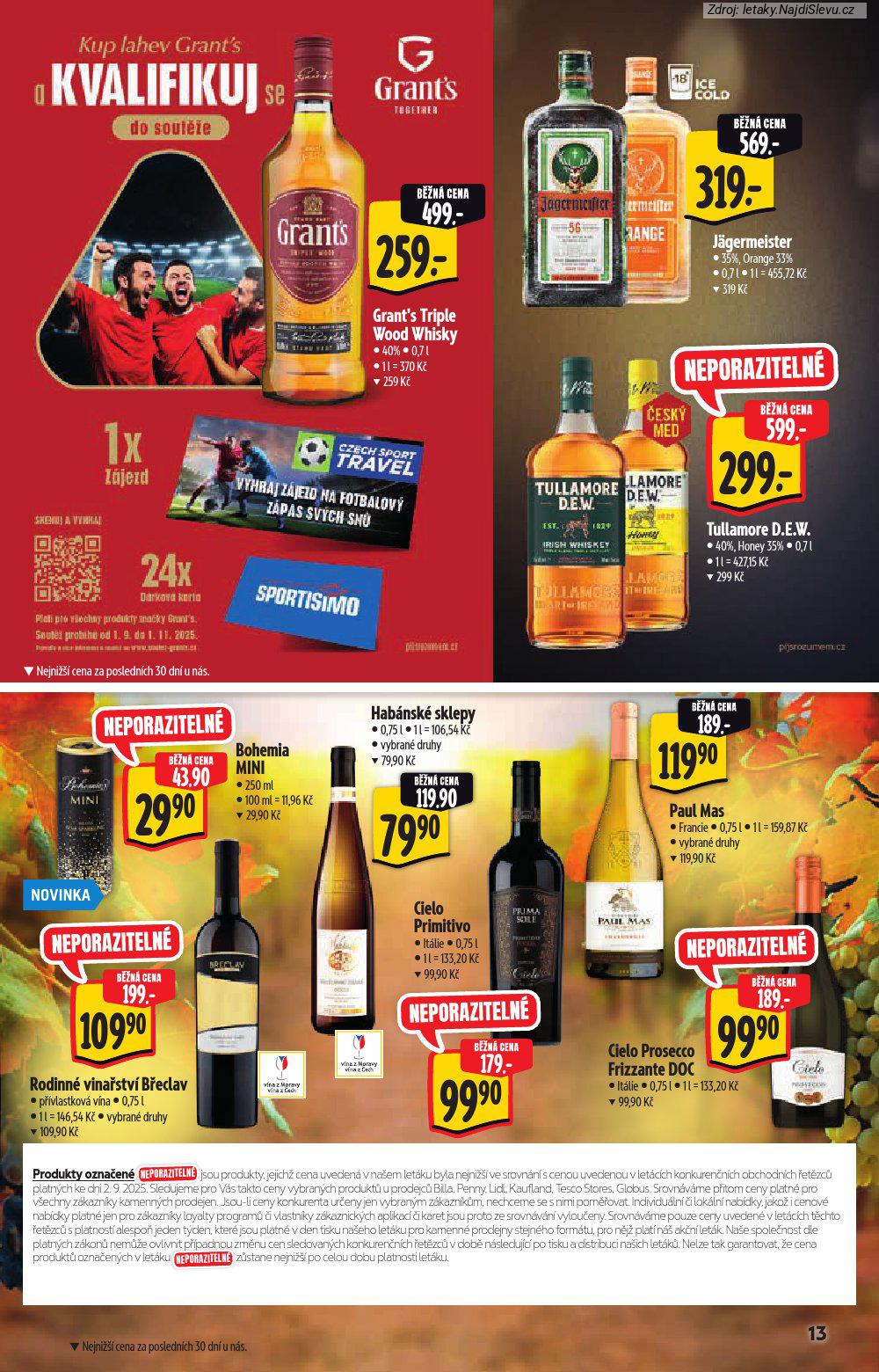 Letk Albert supermarket (10. 9. - 23. 9. 2025) - strana 13 z 25