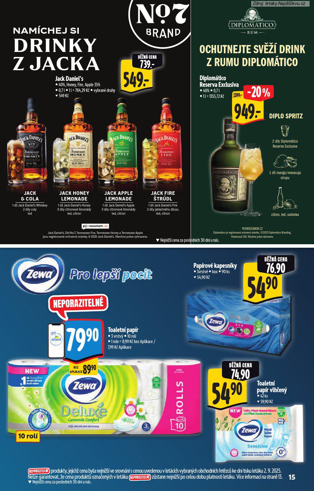 Letk Albert supermarket (10. 9. - 23. 9. 2025) - strana 15 z 25