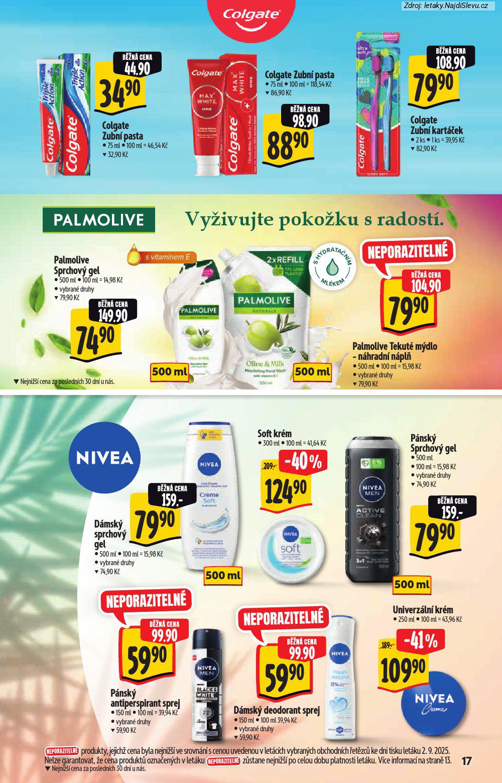 Strana 17 - leták Albert supermarket (10. 9. - 23. 9. 2025)